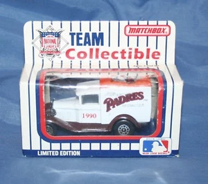 Matchbox Team Collectible 1990 San Diego Padres Delivery Truck- new in package - Picture 1 of 6