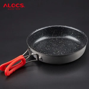 Alocs CW-PF01 18cm 7-inch Folding Non-Stick Skillet Frying Pan Skillet - Picture 1 of 33
