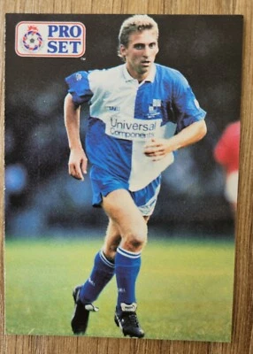 Pro Set English Football (1991-92) Tony Pounder - Bristol Rovers  - Card No: 151 - Image 1 of 2