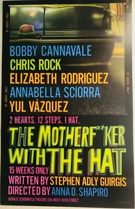 Motherf**cker with the Hat - Broadway Window Card / Poster - 2011 - Bild 1 von 1