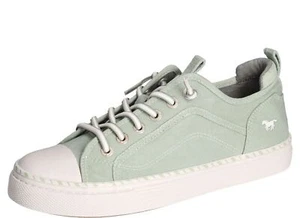 Zapato de mujer Mustang con cordones zapato de tela con suela de goma antideslizante ligero 1376-308 - Imagen 1 de 6
