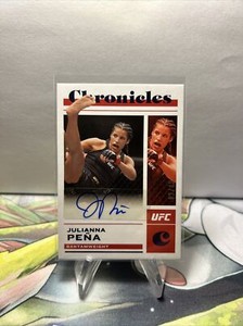 2023 Panini Chronicles UFC Blue Julianna Pena Auto /49 #CS-JPN