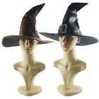 Leather Witch Wizard Hats Party Headgear Halloween Party Props Cosplay Cost BIBI