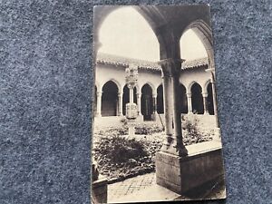A view of the Trie Cloister, French, late XV century Vintage Postcard