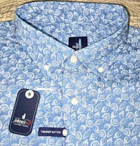 NEW JOHNNIE-O, MENS BIG&TALL SIZE 1XL-TALL, HAWAIIAN🤙BUTTON-UP SHIRT-MSRP $158! - Picture 1 of 24