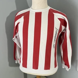 VTG Indianapolis 500 Sweatshirt Indy 500 Small Red White Stripe Gear For Sports - Picture 1 of 6