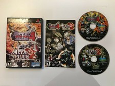 Metal Slug 4 & Metal Slug 5 SNK (Sony PlayStation 2 PS2, 2005) COMPLETE - TESTED