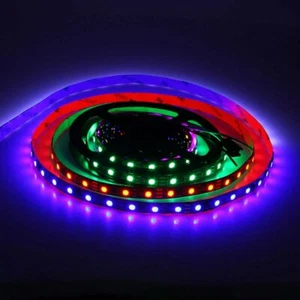 WS2811 5050 RGB LED Strip 1m/5M 150 300Leds Addressable (1IC 3leds ) DC12V - Picture 1 of 18