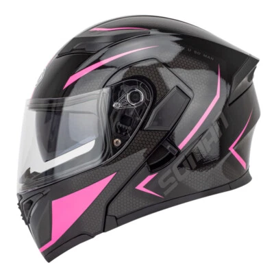 Motocross Motorbike Flip Up Modular Helmet Motorcycle Biker Full Face Helmets - Image 1 of 4