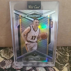 2024 Chris Mullin Wild Card Alumination Just the Hits Basketball Wave /50 - Picture 1 of 2