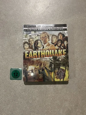 Erdbeben Earthquake 4K UHD Blu Ray US Steelbook DT. TON fehlt NEU/OVP US CODE - Bild 1 von 3