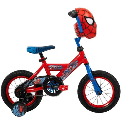 Bicicleta infantil Marvel Spider-Man 12", compatível com pilotos 3'1" - 3'5", vermelha, infantil, masculina - Imagem 1 de 4