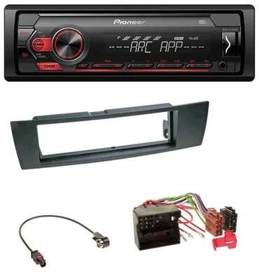Pioneer DAB 1DIN MP3 AUX USB Autoradio für BMW 1er E87 3er E90-3 X1 E84 Z4 E89 - Bild 1 von 4