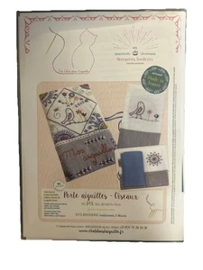 Chat dans l'Aiguille Oiseaux (birds)  Needle case Embroidery Kit New - Picture 1 of 5