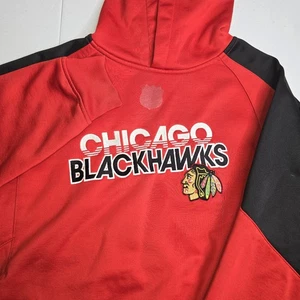 NHL CHICAGO BLACKHAWKS Reebok Youth XL 18/20 Kapuzenpullover -708 - Bild 1 von 9