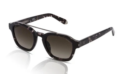 Gafas De Sol Police Para Hombre SPLC47 Lewis 19 0721 Gris/Negro Havana - Imagen 1 de 3