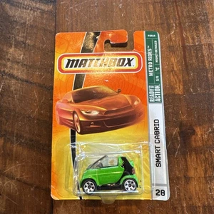 Matchbox Smart Cabrio #28 Metro Rides Diecast Car Green New - Picture 1 of 2