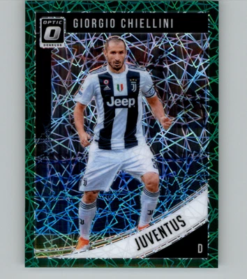 Giorgio Chiellini - 2018-19 Panini Donruss - Optic Green Velocity Prizm /200 - Image 1 of 2