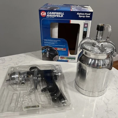 Campbell Hausfeld DH6500 Siphon-Feed Paint Spray Gun w/ 1.8mm Nozzle - Image 1 of 4