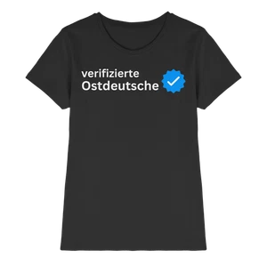 verifizierte Ostdeutsche - Damen T-Shirt | Ossi DDR Ostdeutschland Trabant - Picture 1 of 5