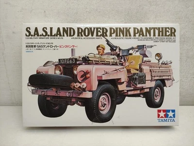 S.A.S. Land Rover Pink Panther Kit Tamiya 35076*1600 Scala 1/35 Chiuso-U11 - Immagine 1 di 4