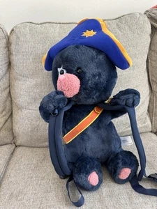 Captain Cacao Bear Universal Orlando Epic Universe Theme Park Plush Backpack - Picture 1 of 7