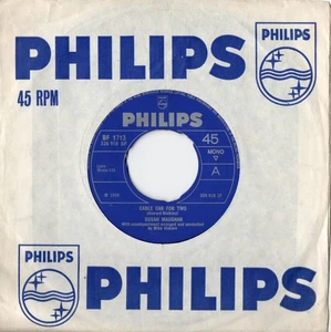 SUSAN MAUGHAN – UK 1968 7" SINGLE CABLE CAR FOR TWO - OFF MY MIND. EX CONDITON - Bild 1 von 3