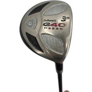GolfSmith G40 15 Deg 3 Fairway Wood RH R-Flex Graphite Shaft Golf Pride Grip 43” - Picture 1 of 7