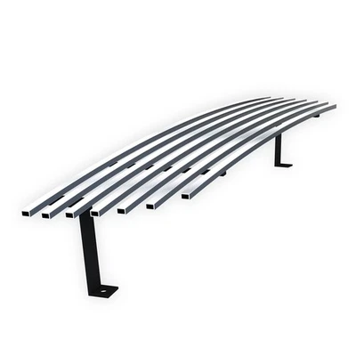 Compatível com inserção de grade de tarugo de aço inoxidável parachoque Ford Ranger 2001-2003 - Imagem 1 de 4