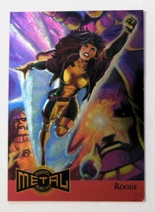 1995 Fleer Marvel Metal Blaster Rogue Limited Edition Card #10 of 18 Foil - Bild 1 von 3