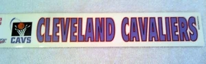 NBA Basketball Window Clings Long 16"x3"  early 1990's - Your choice of team - Picture 1 of 26