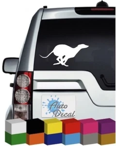 Greyhound Dog Vinyl Car Animal Window, Bumper Decal / Sticker / Graphic - Picture 1 of 1
