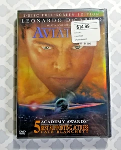 AVIATOR MOVIE DVD NEW SEALED RATED PG-13 LEONARDO DICAPRIO 2-DISC SET - Picture 1 of 2