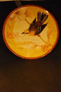 The Studio Shop Blue Bird 8.75" Dessert Salad Plate Susan Winget - Picture 1 of 1