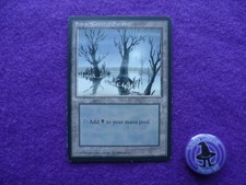 MTG  magic the gathering  Ice Age    SNOW COVERED SWAMP   X2
