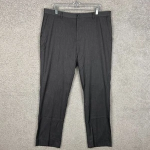 Calvin Klein Pantalone Uomo Grigio Elegante 38x32 (30) Slim Elasticizzato Gessato - Foto 1 di 20