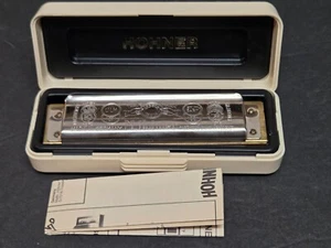 Vintage M. Hohner Marine Band Mundharmonika G No 1896 Made in Germany mit Papieren - Bild 1 von 9
