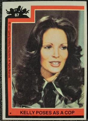 1977 Charlie's Angels Jaclyn Smith Spelling Card #87 - Image 1 of 2