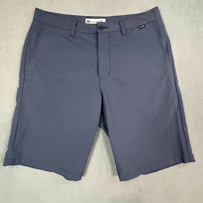 Pantalones cortos de golf Travis Mathew para hombre talla 32 frente plano elástico entrepierna de 10 pulgadas Foto 1 de 4