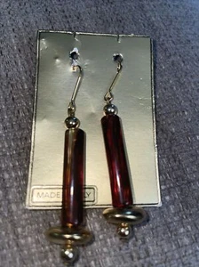 Dangle Earring Made In Italy - Classic - Picture 1 of 1