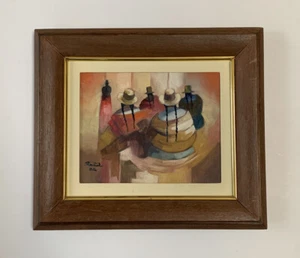 Painting Native American Men Man Tribe Elders Original Southwest Vtg Portrait - Picture 1 of 5
