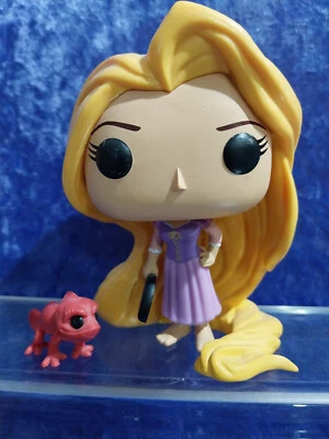 Vinilo Pop Disney Enredado 147 Suelto Original Rapunzel con Rojo Pascal SDCC 2015 Foto 1 de 4