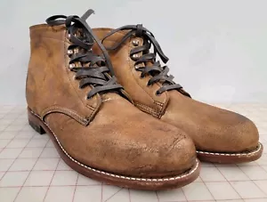 Wolverine Original 1000 Meilen Stiefel Gold Leder Damen Größe 11B US TOP - Bild 1 von 8