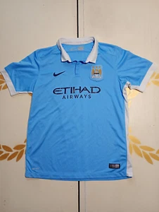 Maglia Nike Manchester City Home 2015-2016 Junior Taglia XL - Foto 1 di 13