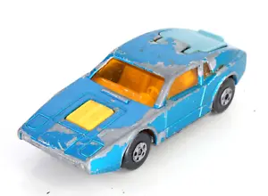 Matchbox Saab Sonett III No65 Superfast Lesney Toy Car Vintage Opening Boot - Picture 1 of 11