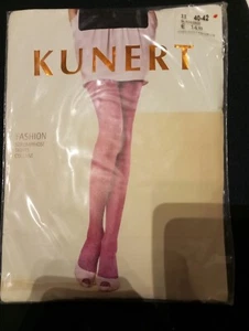 Medias Kunert estampadas talla 40/42, nuevas, vintage - Imagen 1 de 3