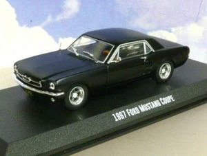 GREENLIGHT DIECAST 1/43 "CREED" MOVIE 1967 FORD MUSTANG COUPE SATIN BLACK 86615 - Picture 1 of 6