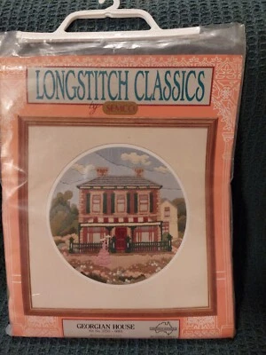 Semco Longstitch Classics Georgian House Kit #3250-001 New & Sealed - Image 1 of 3
