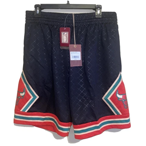 Mitchell & Ness 100% Authentic Chicago Bulls Shorts Men’s Size M Michael Jordan Cover