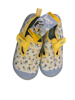 Bluey Niñas 11 12 Zapatos de Agua Sandalias de Natación Bingo Perro Disney Verano Lake River Foto 1 de 4